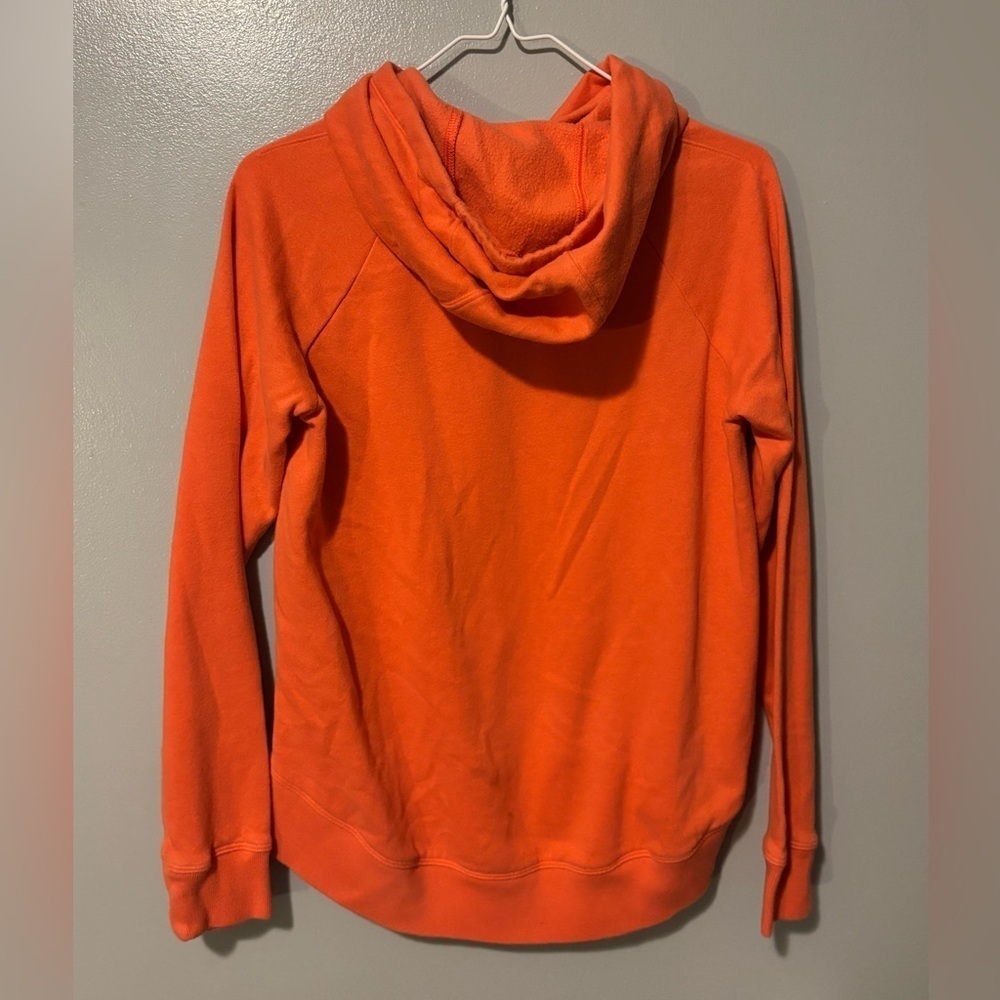 Womens UNDER ARMOUR loose fit fleece lined hooded hoodie sweatshirt sz XS. - Picture 3 of 7